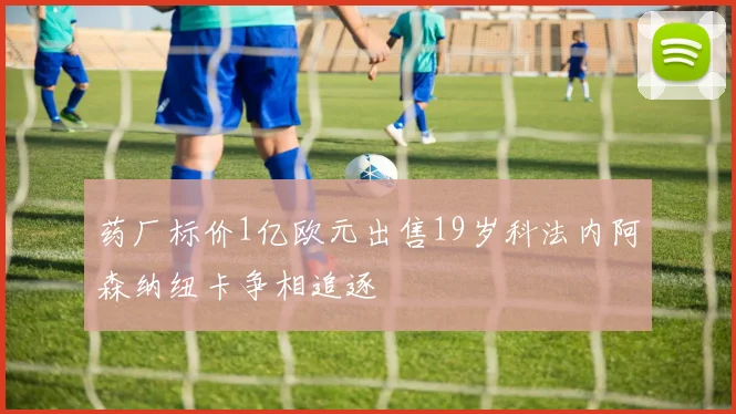 药厂标价1亿欧元出售19岁科法内阿森纳纽卡争相追逐